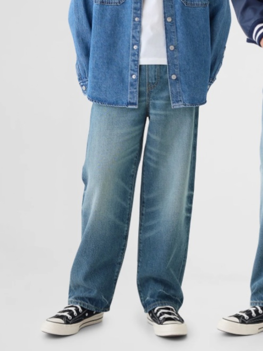 GAP Kids Ultra Soft Pull on Baggy Jeans